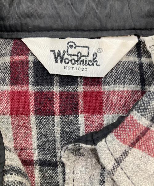 WOOLRICH（ウールリッチ）WOOLRICH (ウールリッチ) ウールチェックシャツ グレー×レッド サイズ:SIZE Lの古着・服飾アイテム