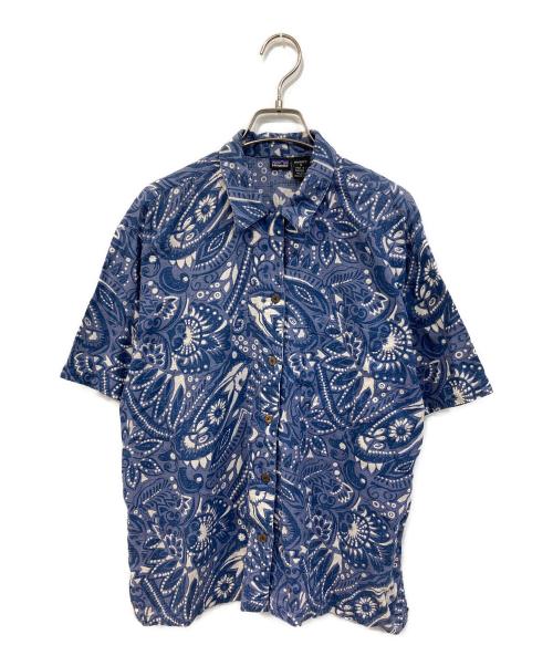 Patagonia（パタゴニア）Patagonia (パタゴニア) アロハシャツ ネイビー サイズ:Sの古着・服飾アイテム