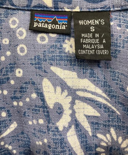 Patagonia（パタゴニア）Patagonia (パタゴニア) アロハシャツ ネイビー サイズ:Sの古着・服飾アイテム