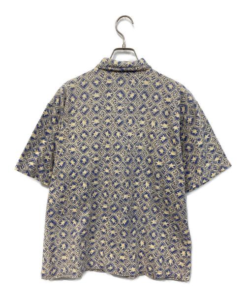 Patagonia（パタゴニア）Patagonia (パタゴニア) ORGANIC COTTON ACshirt ネイビー×ベージュ サイズ:Sの古着・服飾アイテム