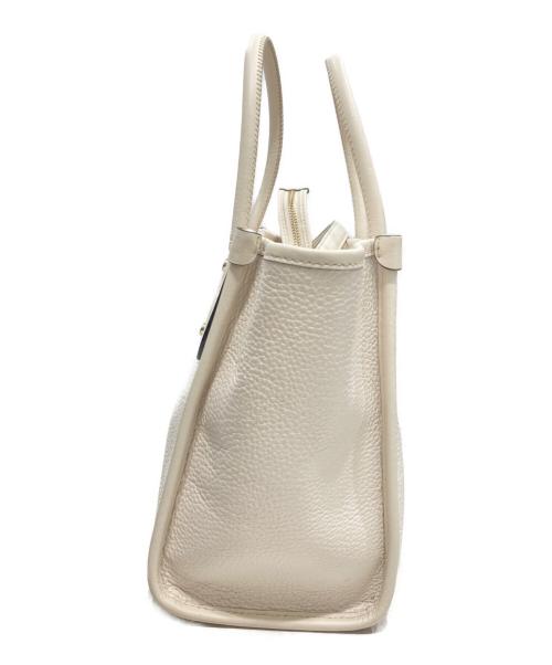 Kate Spade（ケイトスペード）Kate Spade (ケイトスペード) 2WAY SMALL TOTEバッグ/ツーウェイ スモール トートバッグ ホワイトの古着・服飾アイテム