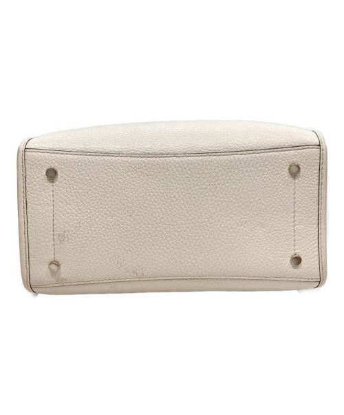 Kate Spade（ケイトスペード）Kate Spade (ケイトスペード) 2WAY SMALL TOTEバッグ/ツーウェイ スモール トートバッグ ホワイトの古着・服飾アイテム