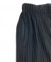 中古・古着 HOMME PLISSE ISSEY MIYAKE (オム プリッセ イッセイ ミヤケ) プリーツテーパードパンツ ブラック サイズ:SIZE 3：18000円