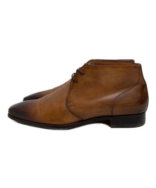 Santoni（サントーニ）Santoni (サントーニ) チャッカブーツ ブラウン サイズ:SIZE 6の古着・服飾アイテム