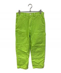 Stussy ライトグリーン ペインターパンツ 中古・古着通販】stussy (ステューシー) ナイロンペインターパンツ