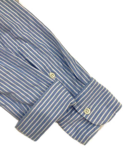 RALPH LAUREN（ラルフローレン）RALPH LAUREN (ラルフローレン) KNIT OXFORDシャツワンピース ブルー サイズ:SIZE Lの古着・服飾アイテム