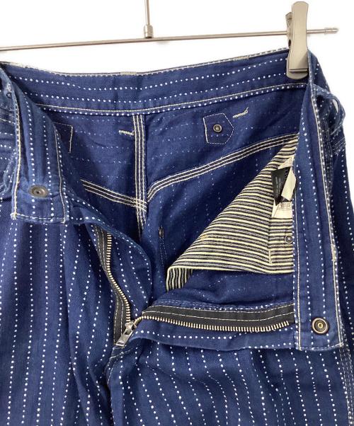 DALEE'S&CO（ダリーズ＆コー）DALEE'S&CO (ダリーズ＆コー) ストライプパンツ ネイビー サイズ:w33の古着・服飾アイテム