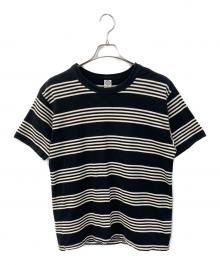 TOYS MCCOY（トイズマッコイ）の古着「ボーダーTEE」｜ブラック