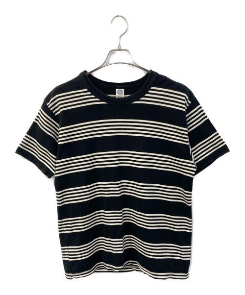 TOYS MCCOY（トイズマッコイ）TOYS MCCOY (トイズマッコイ) ボーダーTEE ブラック サイズ:SIZE Lの古着・服飾アイテム