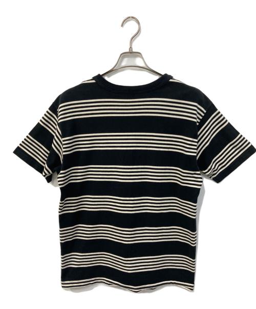 TOYS MCCOY（トイズマッコイ）TOYS MCCOY (トイズマッコイ) ボーダーTEE ブラック サイズ:SIZE Lの古着・服飾アイテム
