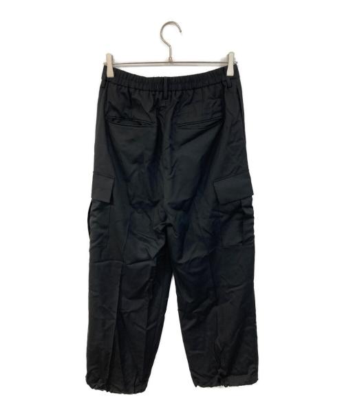 STUDIOUS（ステュディオス）STUDIOUS (ステュディオス) NO SEASON WASHABLEWOOL CARGO ブラック サイズ:1の古着・服飾アイテム