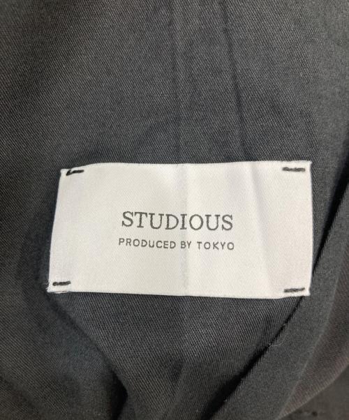 STUDIOUS（ステュディオス）STUDIOUS (ステュディオス) NO SEASON WASHABLEWOOL CARGO ブラック サイズ:1の古着・服飾アイテム