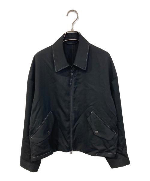 STUDIOUS（ステュディオス）STUDIOUS (ステュディオス) NO SEASON WASHABLEWOOL BLOUSON ブラック サイズ:1の古着・服飾アイテム