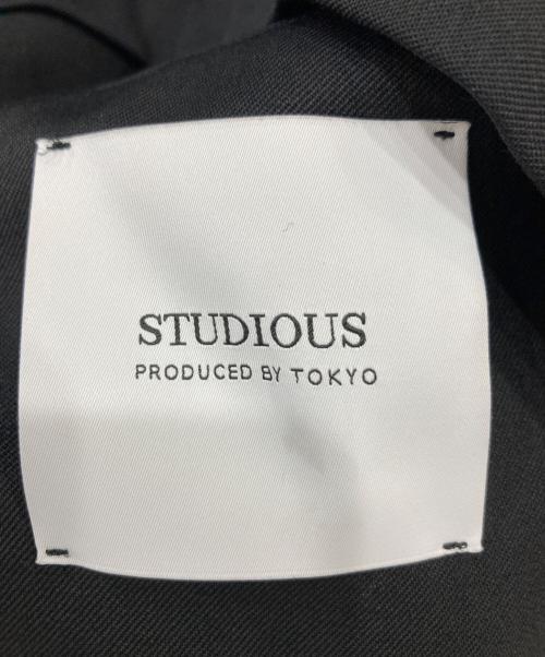 STUDIOUS（ステュディオス）STUDIOUS (ステュディオス) NO SEASON WASHABLEWOOL BLOUSON ブラック サイズ:1の古着・服飾アイテム