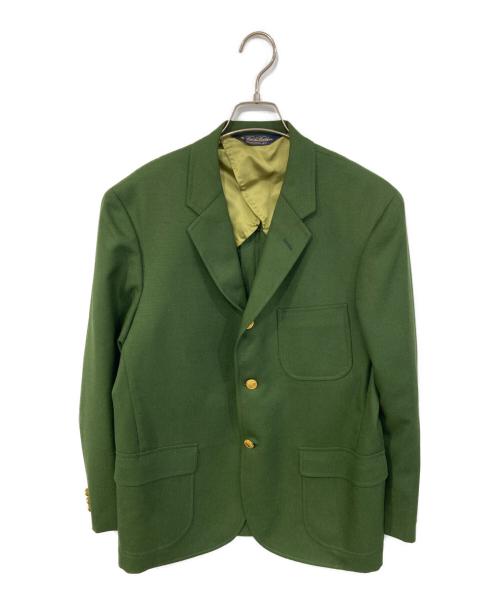 BROOKS BROTHERS（ブルックスブラザーズ）BROOKS BROTHERS (ブルックスブラザーズ) 金ボタン2Bテーラードジャケット グリーン サイズ:40XSの古着・服飾アイテム