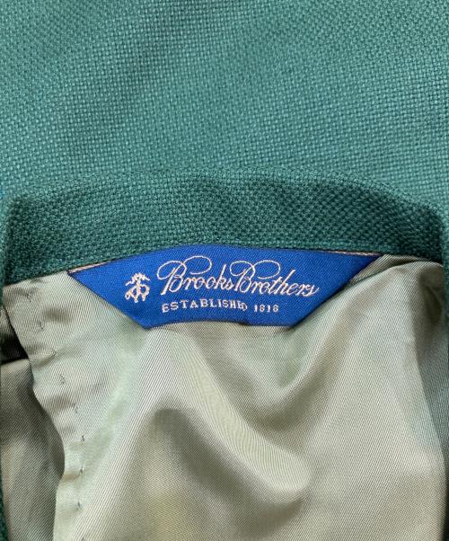 BROOKS BROTHERS（ブルックスブラザーズ）BROOKS BROTHERS (ブルックスブラザーズ) 金ボタン2Bテーラードジャケット グリーン サイズ:40XSの古着・服飾アイテム