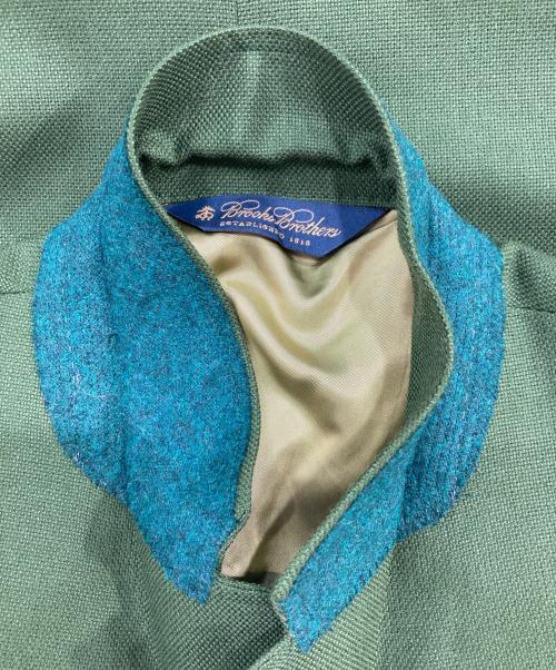BROOKS BROTHERS（ブルックスブラザーズ）BROOKS BROTHERS (ブルックスブラザーズ) 金ボタン2Bテーラードジャケット グリーン サイズ:40XSの古着・服飾アイテム