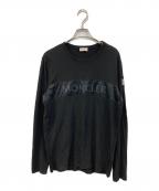 MONCLERモンクレール）の古着「MAGLIA T-SHIRT/マリアTシャツ」｜ブラック