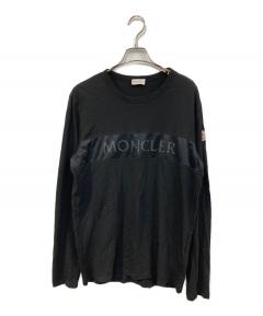 中古・古着通販】MONCLER (モンクレール) 長袖カットソー ブラック