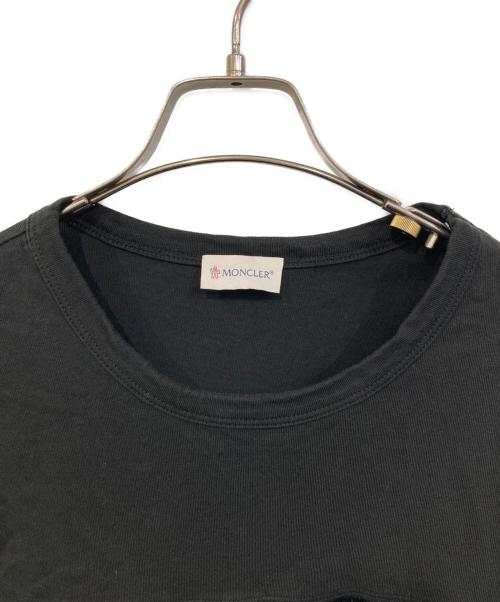 MONCLER（モンクレール）MONCLER (モンクレール) MAGLIA T-SHIRT/マリアTシャツ ブラック サイズ:Lの古着・服飾アイテム