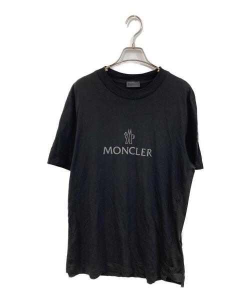 MONCLER（モンクレール）MONCLER (モンクレール) MAGLIA MANICHE CORTE Tシャツ ブラック サイズ:SIZE Mの古着・服飾アイテム