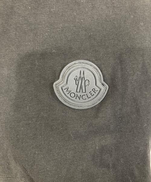 MONCLER（モンクレール）MONCLER (モンクレール) MAGLIA MANICHE CORTE Tシャツ ブラック サイズ:SIZE Mの古着・服飾アイテム