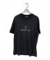 MONCLER（モンクレール）の古着「MAGLIA MANICHE CORTE Tシャツ」｜ブラック