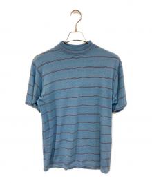 TOWN CRAFT（タウンクラフト）の古着「ボーダーTシャツ」｜ブルー