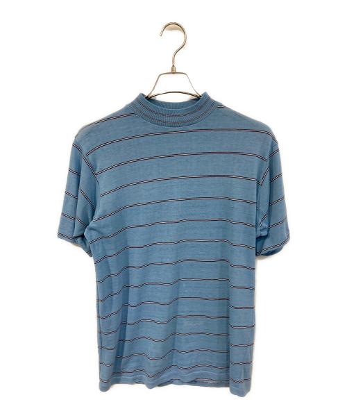 TOWN CRAFT（タウンクラフト）TOWN CRAFT (タウンクラフト) ボーダーTシャツ ブルー サイズ:SIZE XLの古着・服飾アイテム