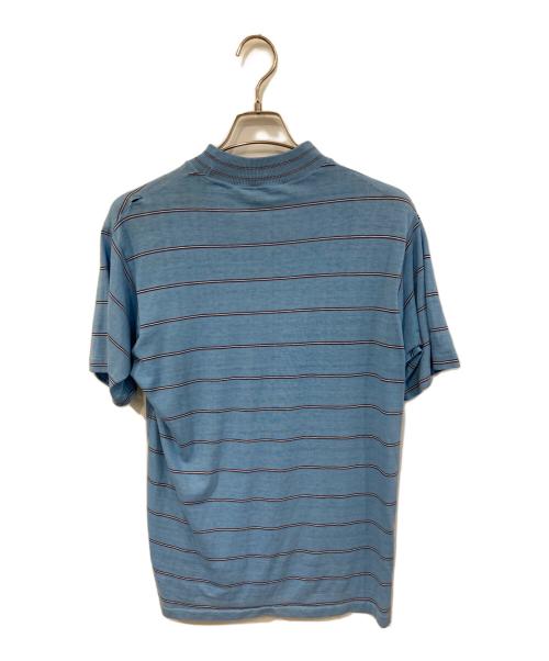 TOWN CRAFT（タウンクラフト）TOWN CRAFT (タウンクラフト) ボーダーTシャツ ブルー サイズ:SIZE XLの古着・服飾アイテム