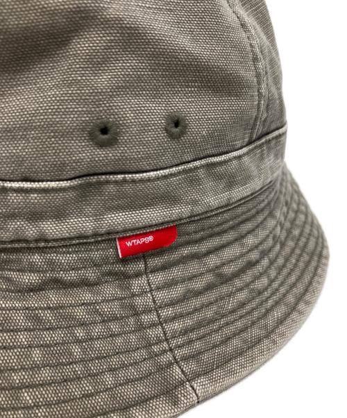WTAPS（ダブルタップス）WTAPS (ダブルタップス) キャンバスバケットハット カーキの古着・服飾アイテム