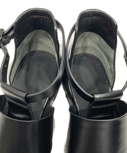 ALEXANDER WANG（アレキサンダー・ワン）ALEXANDER WANG (アレキサンダー・ワン) ストラップレザーシューズ ブラック サイズ:SIZE 35の古着・服飾アイテム