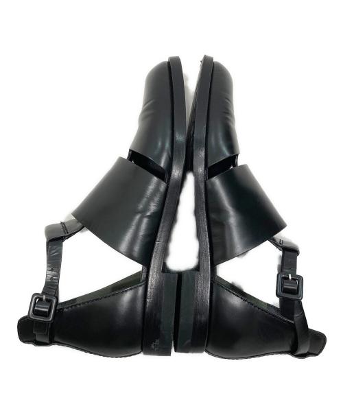 ALEXANDER WANG（アレキサンダー・ワン）ALEXANDER WANG (アレキサンダー・ワン) ストラップレザーシューズ ブラック サイズ:SIZE 35の古着・服飾アイテム