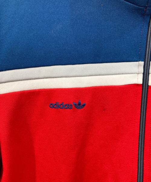 adidas（アディダス）adidas (アディダス) 70’s トラックジャケット ネイビー×レッド サイズ:Lの古着・服飾アイテム
