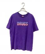 SUPREMEシュプリーム）の古着「Drugs Tee」｜パープル
