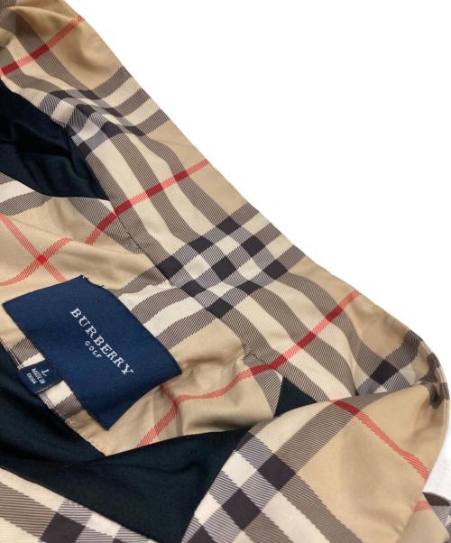 BURBERRY GOLF（バーバリーゴルフ）BURBERRY GOLF (バーバリーゴルフ) ハーフジップジャケット ベージュ サイズ:SIZE Lの古着・服飾アイテム