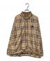 BURBERRY GOLF（バーバリーゴルフ）の古着「ハーフジップジャケット」｜ベージュ