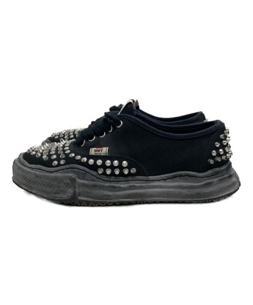 Maison MIHARA YASUHIRO（メゾン ミハラ ヤスヒロ）Maison MIHARA YASUHIRO (メゾン ミハラ ヤスヒロ) BAKER STUDDED LOW/ベイカー スタッズド ロー ブラック サイズ:SIZE 43の古着・服飾アイテム