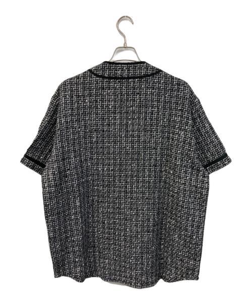 SUPREME（シュプリーム）SUPREME (シュプリーム) Boucle baseball jersey/ブークレ ベースボール ジャージ ブラック サイズ:SIZE Lの古着・服飾アイテム