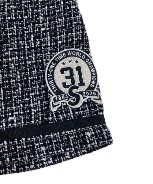 SUPREME（シュプリーム）SUPREME (シュプリーム) Boucle baseball jersey/ブークレ ベースボール ジャージ ブラック サイズ:SIZE Lの古着・服飾アイテム
