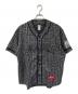 SUPREME（シュプリーム）の古着「Boucle baseball jersey/ブークレ ベースボール ジャージ」｜ブラック