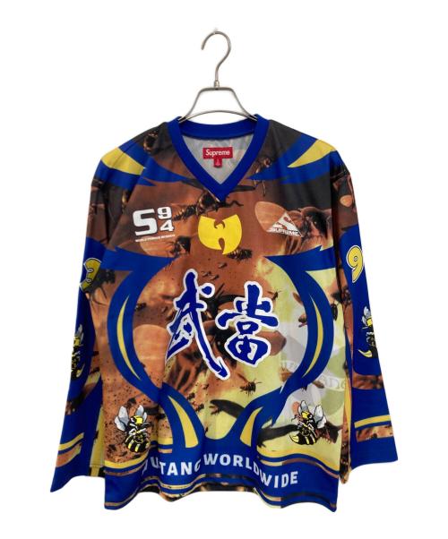 SUPREME（シュプリーム）SUPREME (シュプリーム) Wu Tang Clan Hockey Jersey/ウータン・クラン ホッケージャージー ブルー サイズ:SIZE Sの古着・服飾アイテム