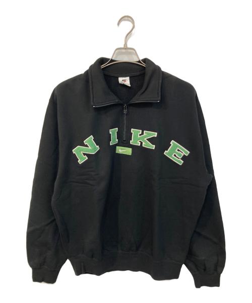 NIKE（ナイキ）NIKE (ナイキ) ハーフジップスウェット ブラック サイズ:SIZE XLの古着・服飾アイテム
