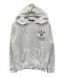 POLO RALPH LAUREN（ポロ・ラルフローレン）の古着「Shield Fleece Hoodie/シールド フリース フーディー」｜ホワイト