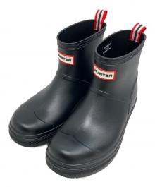 HUNTER（ハンター）の古着「PLAY MOLDED BOOT/プレイ モールデッド ブーツ」｜ブラック