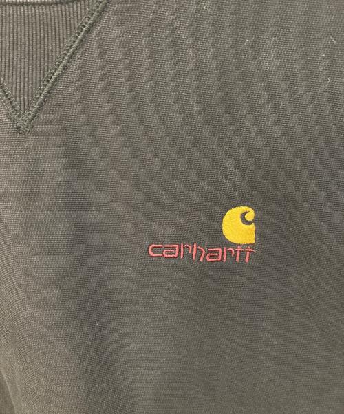 Carhartt WIP（カーハート ワーク イン プログレス）Carhartt WIP (カーハート ワーク イン プログレス) クルーネックスウェット ブラック サイズ:SIZE Lの古着・服飾アイテム
