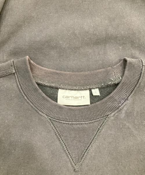 Carhartt WIP（カーハート ワーク イン プログレス）Carhartt WIP (カーハート ワーク イン プログレス) クルーネックスウェット ブラック サイズ:SIZE Lの古着・服飾アイテム