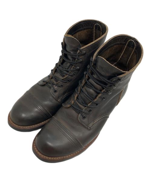 RED WING（レッドウィング）RED WING (レッドウィング) Iron Ranger/アイアンレンジャー　ブーツ ブラック サイズ:SIZE USA10 Ｄの古着・服飾アイテム
