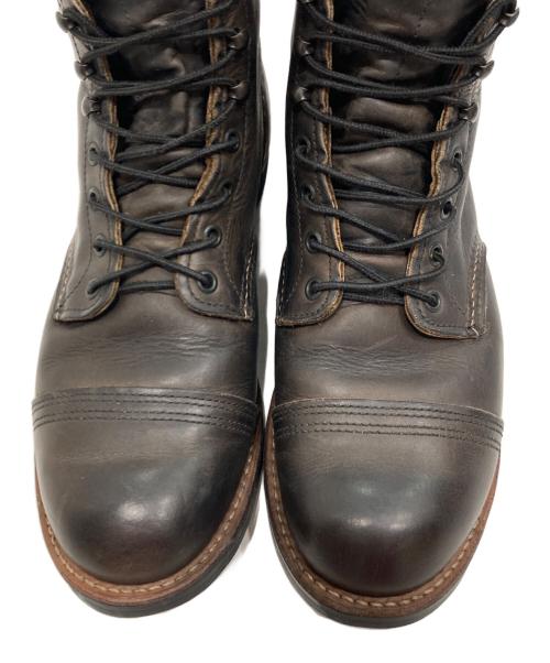 RED WING（レッドウィング）RED WING (レッドウィング) Iron Ranger/アイアンレンジャー　ブーツ ブラック サイズ:SIZE USA10 Ｄの古着・服飾アイテム