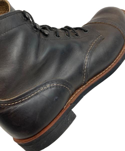 RED WING（レッドウィング）RED WING (レッドウィング) Iron Ranger/アイアンレンジャー　ブーツ ブラック サイズ:SIZE USA10 Ｄの古着・服飾アイテム